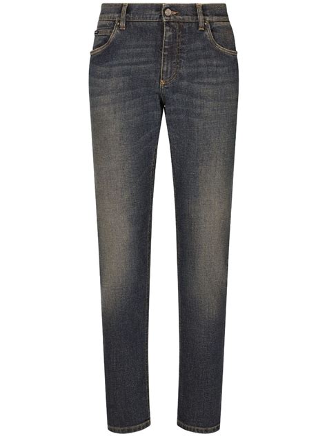 dolce gabbana slim fit jeans